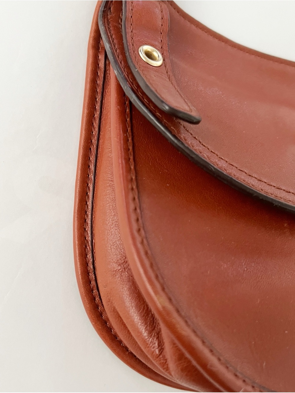 Coach Legacy Mini Saddle Bag in Vintage Brown - Picture 4 of 11